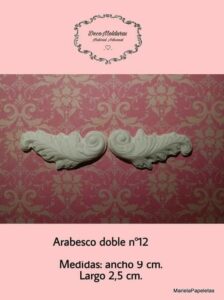 RESINAS 25 - ARABESCO DOBLE 12