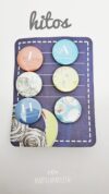 Pack 6 Chapitas decorativas - Pin de Adorno - Pins