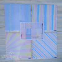 Papeles 12 x 12 - Colección "Vacaciones"
